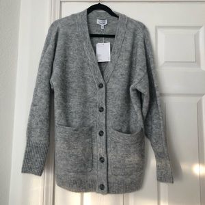 & Other Stories Oversized Wool Blend Cardigan XS
